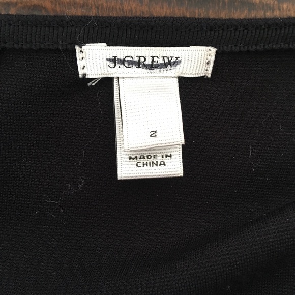 J. Crew Black Ponte Dress - Picture 7 of 8